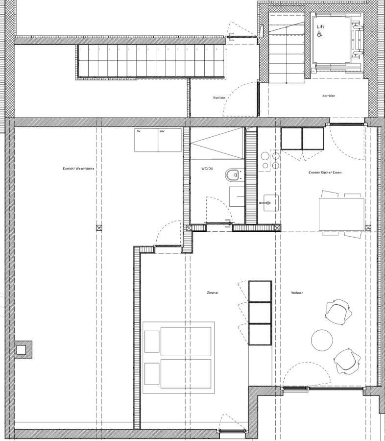 Studio Mattawaldstrasse 17A Davos Exterior foto