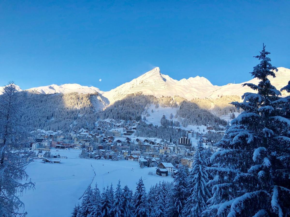 Studio Mattawaldstrasse 17A Davos Exterior foto