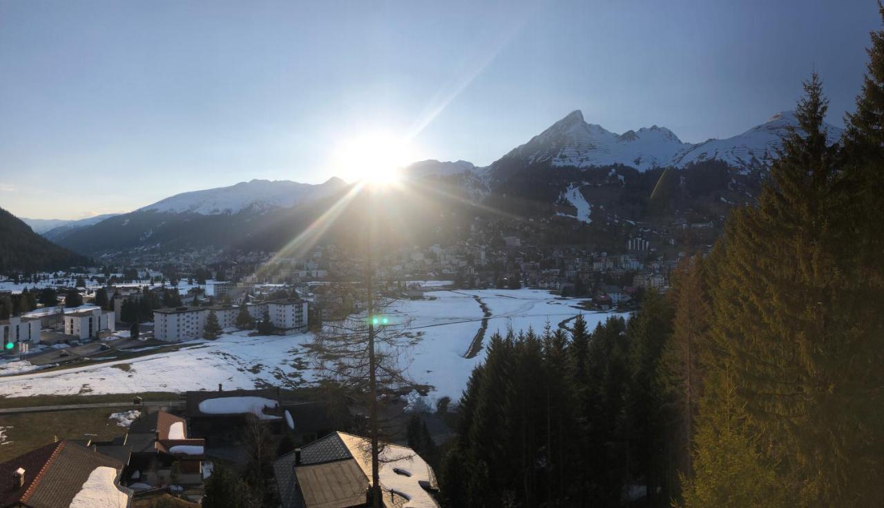 Studio Mattawaldstrasse 17A Davos Exterior foto